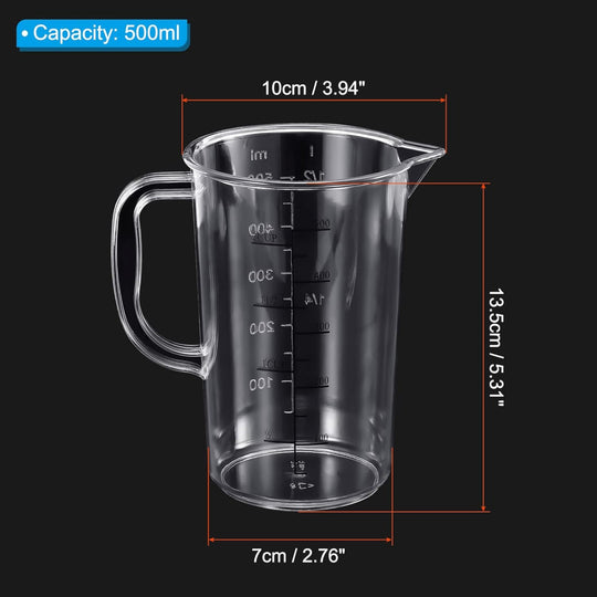 JARRA PC MEDIDORA 0.5 LT TAVOLA