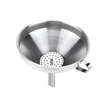 Cargar imagen en el visor de la galería, EMBUDO C/COLADOR REMOVIBLE 6&quot; AC INOX
