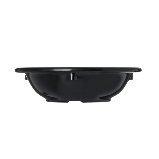 PLATO POSTRE 10.8 CM NEGRO DIAMANTE