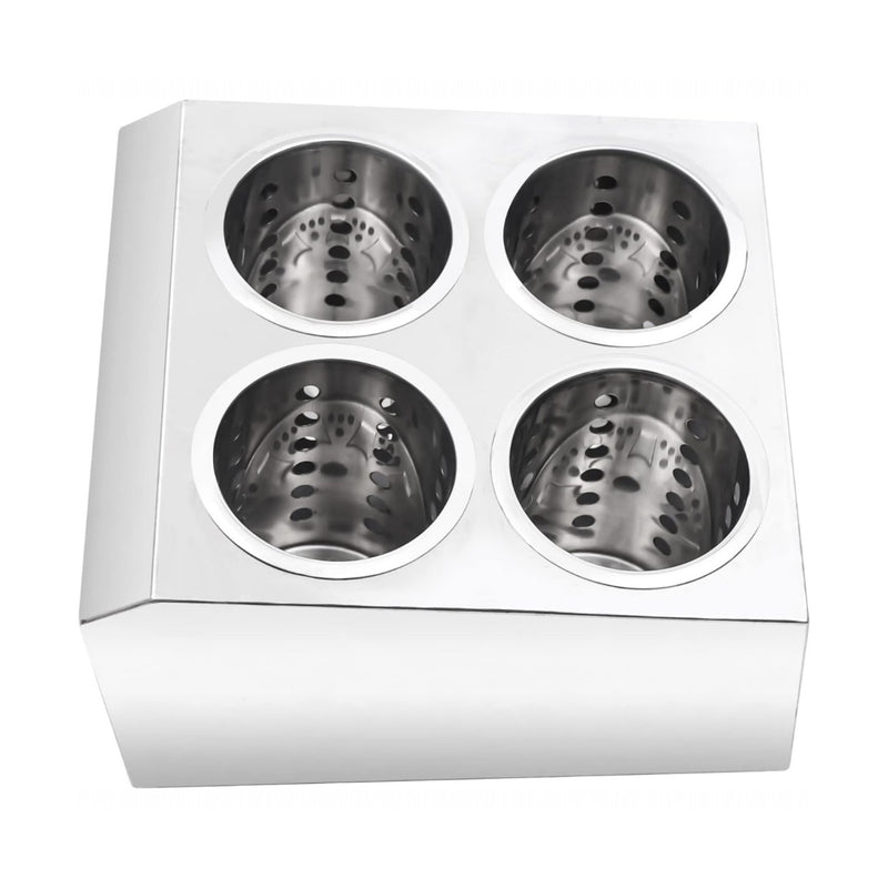 BASE P/ 4 CUBIERTOS DE AC INOX