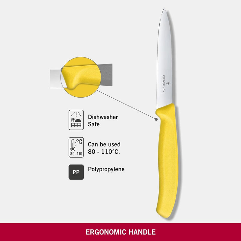 CUCHILLO 08 CM FILADO AMARILLO