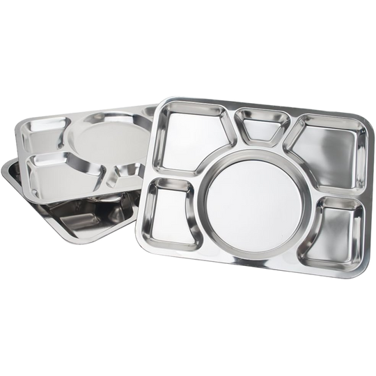 CHAROLA 6 DIVISIONES AC INOX
