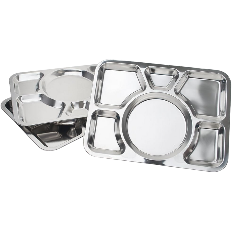 CHAROLA 6 DIVISIONES AC INOX