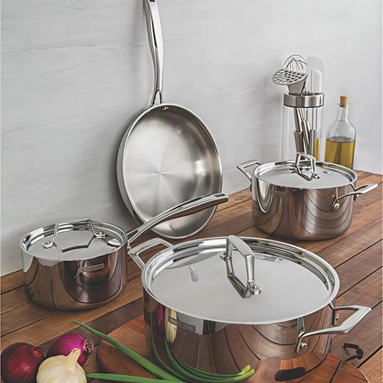 OLLA  CAZO 20 CM GRANO AC INOX