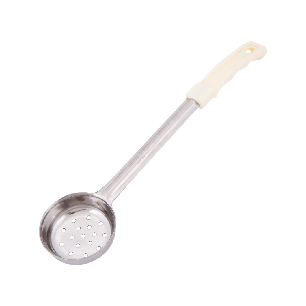 CUCHARA P/SERVIR 3 OZ PERFO MARFIL