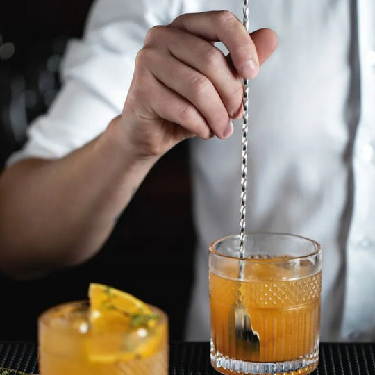 CUCHARA ESPIRAL COCTEL 30CM