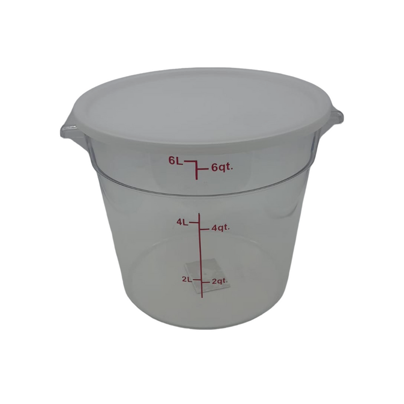 TAPA REDONDA 06 QT PLASTICA