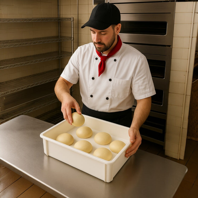 CAJA PARA MASA DE PIZZA 20.5 LT PP