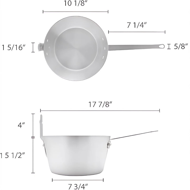 CACEROLA 5.5 QT ALUMINIO