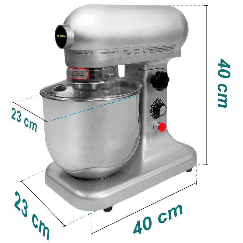 BATIDORA PLANETARIA 07 LT 350 W