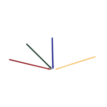Cargar imagen en el visor de la galería, PALILLOS FLECHA COLORES 500 PZ 3.5&quot;
