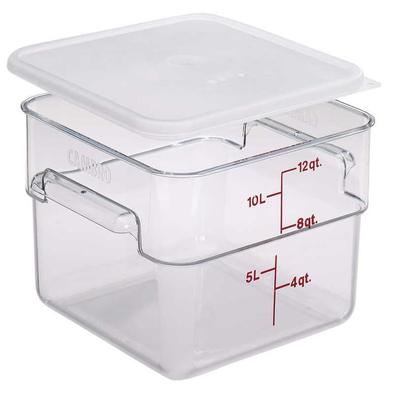 TAPA CUAD 12, 18 Y 22 QT PP CAMBRO