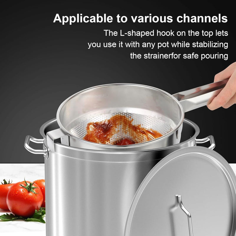 COLADOR CHINO 10" AC/INOX