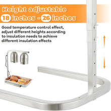 Cargar imagen en el visor de la galería, LAMPARA CALENTADOR DUAL 23&quot; AJUSTABLE
