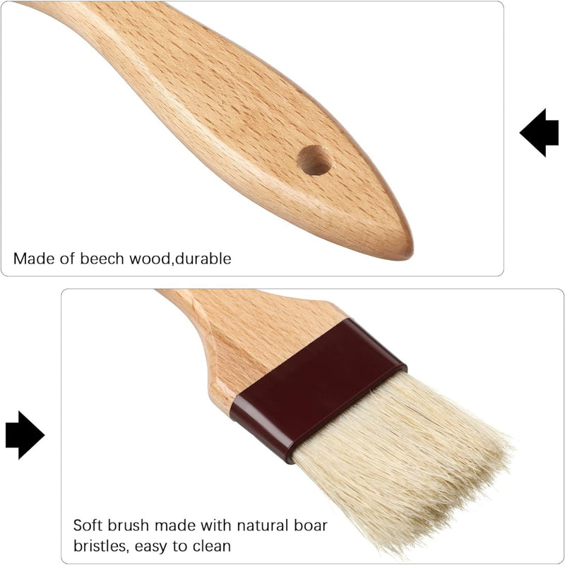 BROCHA PLANA CERDA DE JABALI