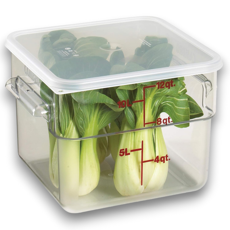 TAPA CUAD 12, 18 Y 22 QT PP CAMBRO