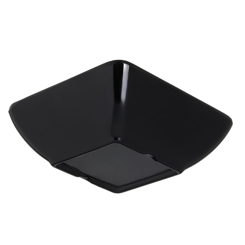 MINI TAZON CUADRADO 7.5CM NEGRO