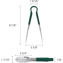 Cargar imagen en el visor de la galería, PINZA DE ACERO 10&quot; MGO VERDE

