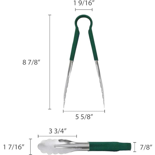 PINZA DE ACERO 10" MGO VERDE