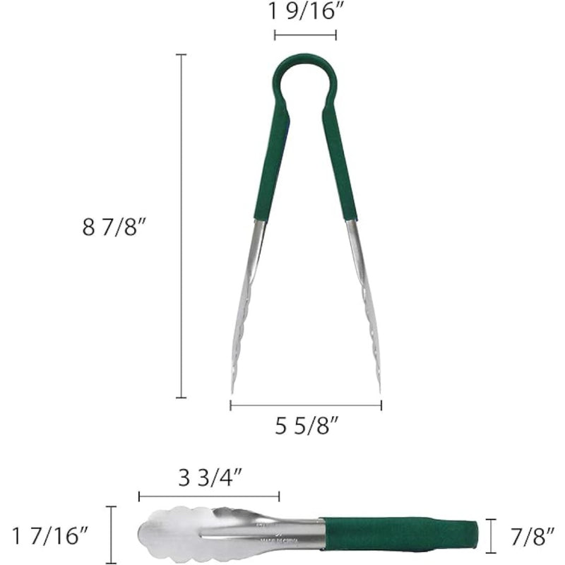 PINZA DE ACERO 10" MGO VERDE