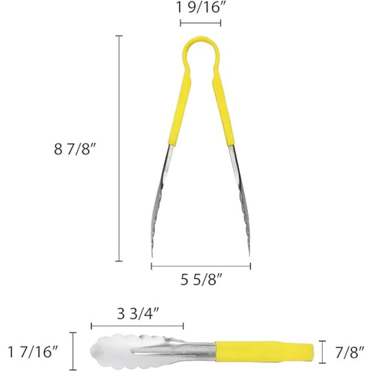 PINZA DE ACERO 10" MGO AMARILLO