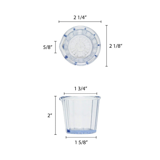 RAMEKIN MIELERO 02 OZ TRANSPARENTE