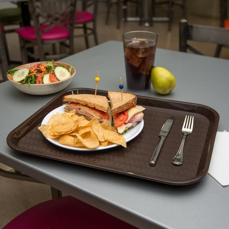 CHAROLA TH FAST FOOD 14x18" CAFE