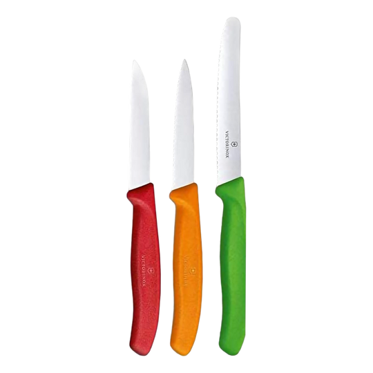 SET 3 PZ CUCHILLO P/ VERDURAS COLORES
