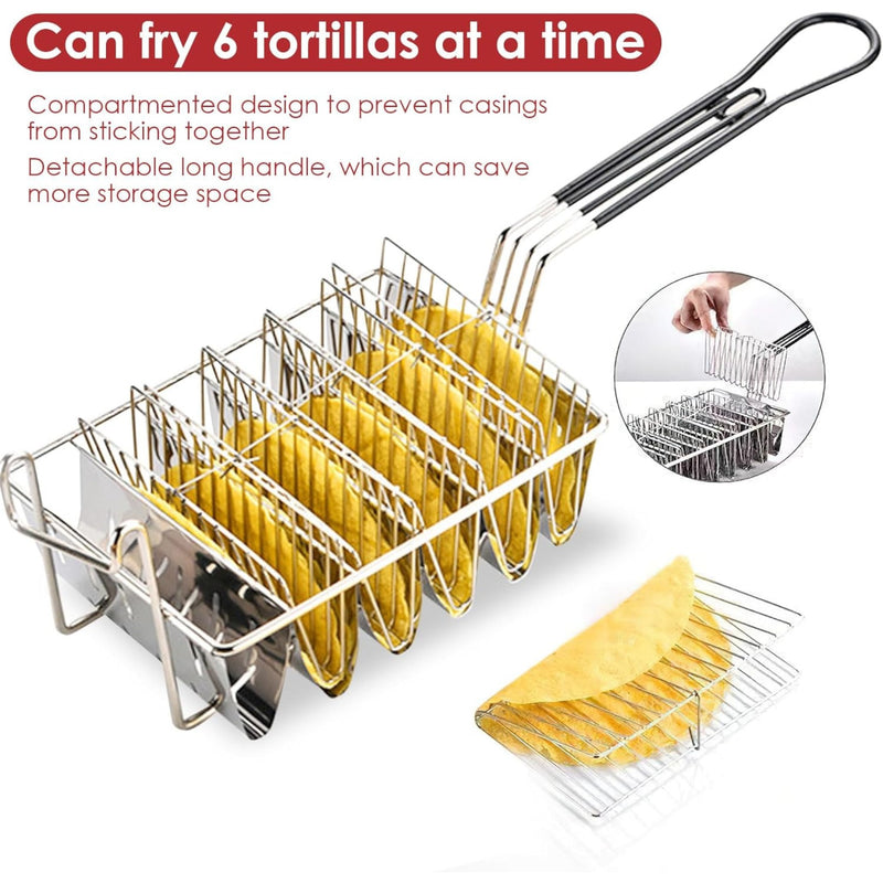 CANASTA PARA FREIR TACOS T-08