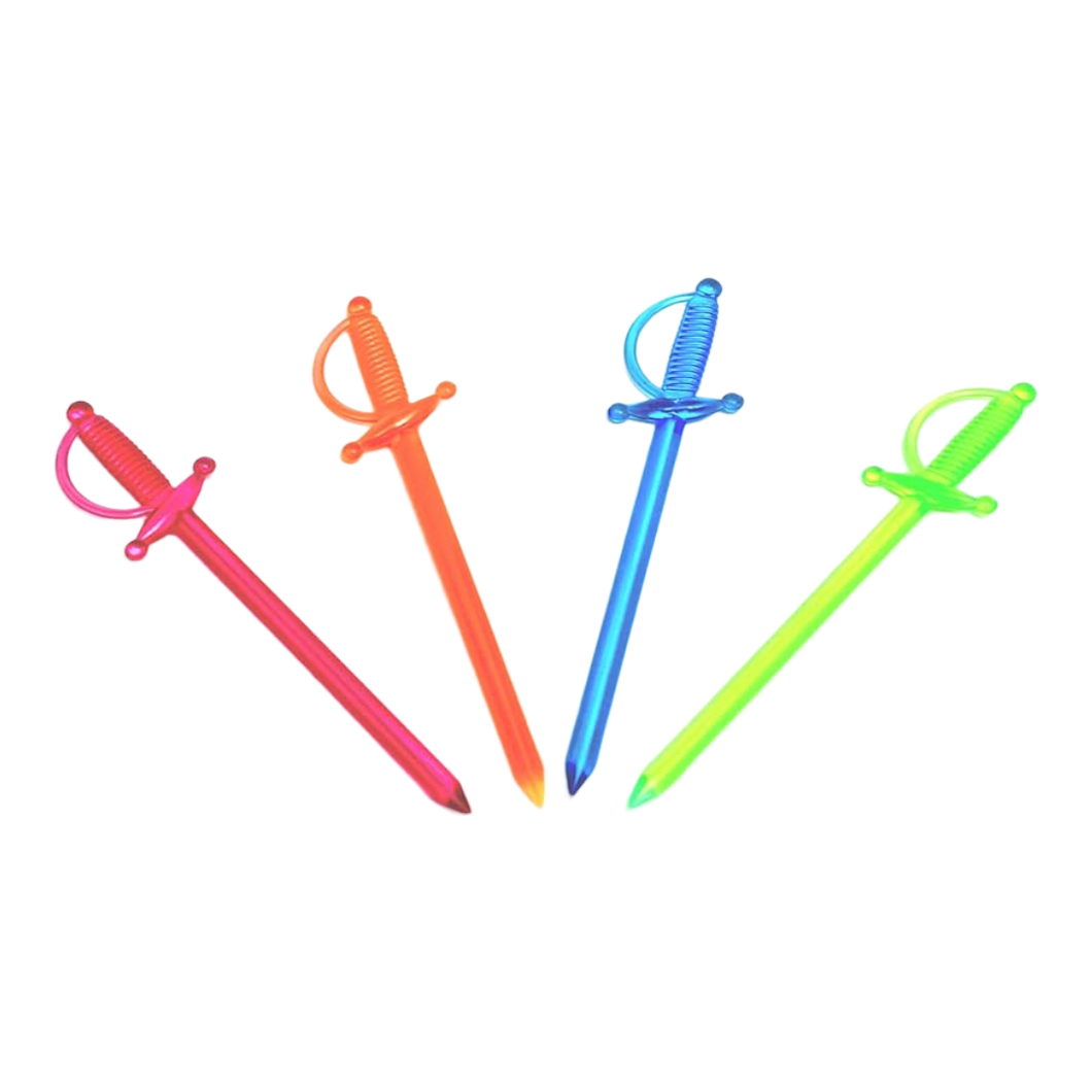 PALILLOS ESPADA 500 PZ MULTICOLORES