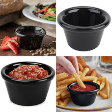 Cargar imagen en el visor de la galería, RAMEKIN LISO NEGRO 2.5 OZ
