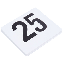 Cargar imagen en el visor de la galería, NUMEROS DE MESA 1-25 PLASTICO 4 X 4 PG
