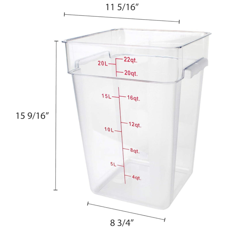 CONTENEDOR TH CUAD 22 QT PC