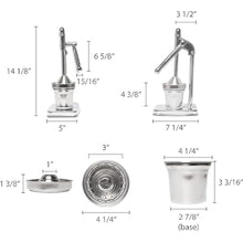 Cargar imagen en el visor de la galería, EXPRIMIDOR MANUAL 14&quot; AC INOX
