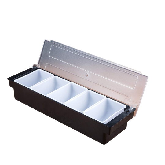 CAJA P/CONDIMENTOS C/ DIVISIONES