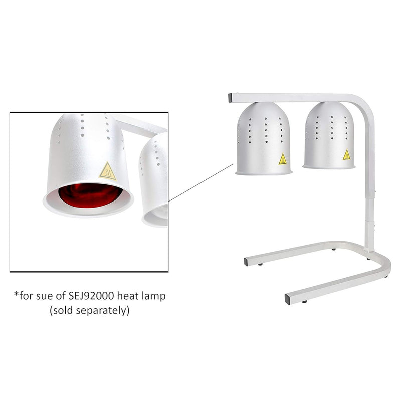 LAMPARA CALENTADOR DUAL 23" AJUSTABLE