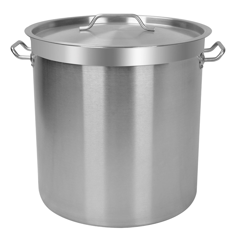 TAV OLLA DE AC INOX 50 LT C/TAPA