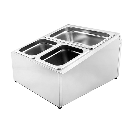 BASE PARA INSERTOS AC INOX 2x1/3