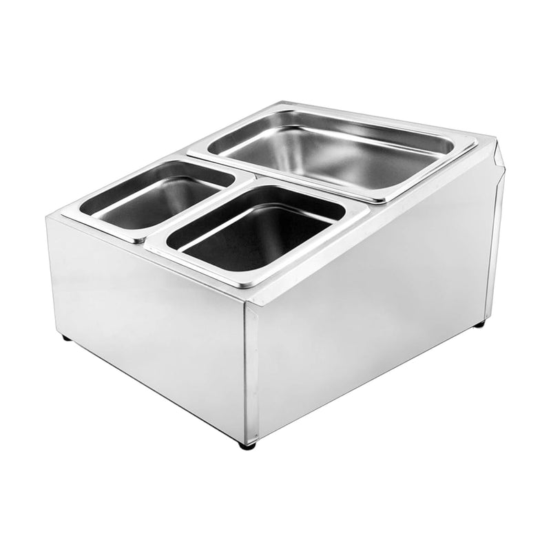 BASE PARA INSERTOS AC INOX 2x1/3