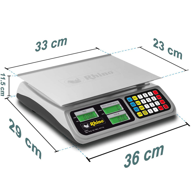 BASCULA BAR-08 RHINO 40 KG
