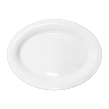 Cargar imagen en el visor de la galería, PLATO OVALADO 30.5 CM BLANCO
