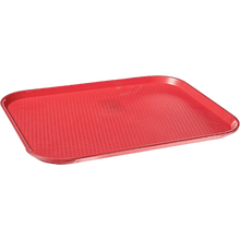Cargar imagen en el visor de la galería, CHAROLA TH FAST FOOD 14x18&quot; ROJO
