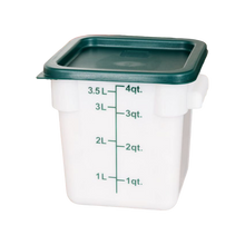 Cargar imagen en el visor de la galería, CONTENEDOR PP CUAD 04 QT BLANCO
