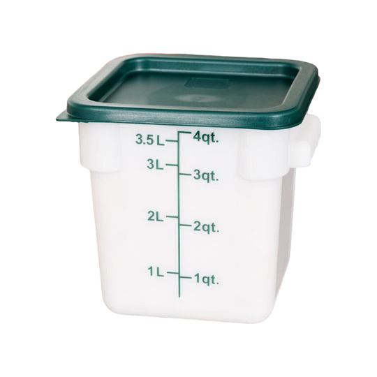 CONTENEDOR PP CUAD 04 QT BLANCO