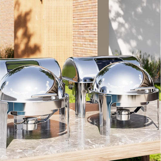 CHAFER DE LUJO CIRCULAR 6.6LT AC INOX