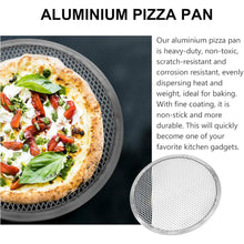 Cargar imagen en el visor de la galería, MALLA KS P/PIZZA 08&quot; ALUMINIO
