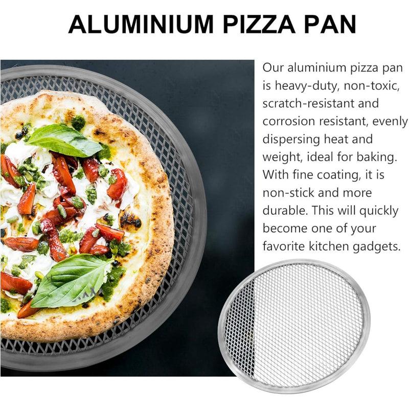 MALLA KS P/PIZZA 08" ALUMINIO