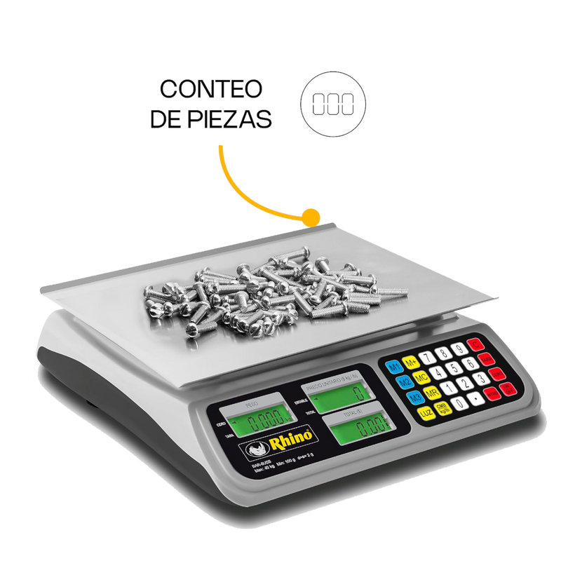 BASCULA BAR-8RS RHINO 40 KG