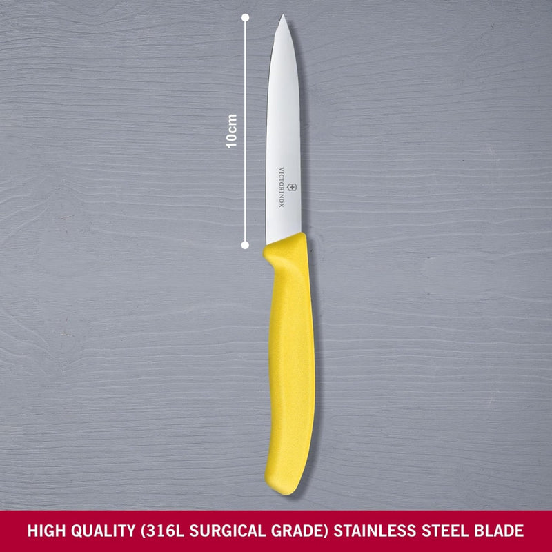 CUCHILLO 08 CM FILADO AMARILLO