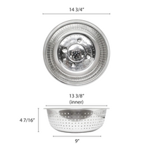 Cargar imagen en el visor de la galería, ESCURRIDOR PERFO 4.5 MM 13&quot; AC INOX
